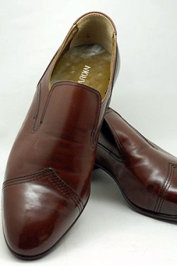 画像1: ピエールカルダン 茶革靴　26cm