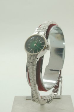 画像1: レディースアンティーク腕時計 セイコーSEIKOブレスレットBRA300 17石(手巻)