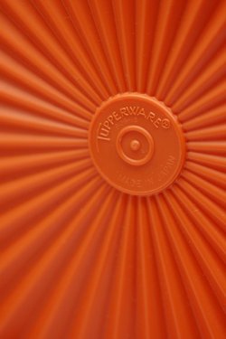 画像3: ビンテージタッパーウェア 保存容器 キャニスター オレンジ