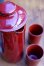 画像1: 日陶産業 陶泉作 清水焼 チャイナーマホー瓶 スカンセンシリーズいこいセット (1)