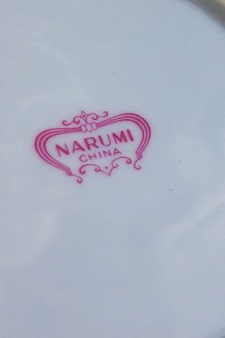 画像3: NARUMI CHINA ナルミ カップ＆ソーサー ブルー花柄