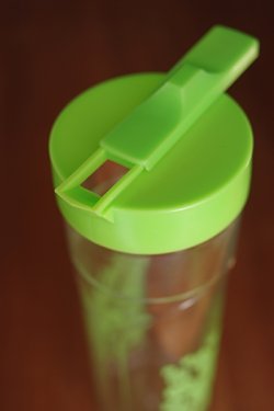 画像3: プラスチック冷水筒 お茶ポット グリーン花模様