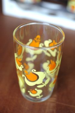 画像5: ササキガラス チューリップ柄グラスとフリーラックSET
