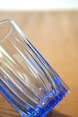 画像3: 青色ガラスのコップ