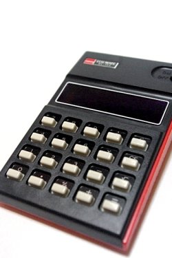 画像1: シャープ エルシーメイト EL-104 八桁計算機 電卓（電子ソロバン）