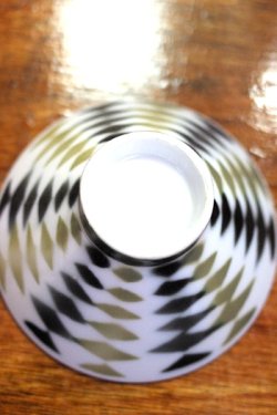 画像3: お茶碗　菱形模様