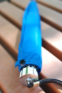 画像3: 折り畳み傘 青い傘