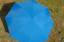 画像1: 折り畳み傘 青い傘