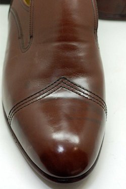 画像2: ピエールカルダン 茶革靴　26cm