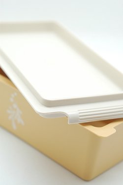 画像1: ビンテージタッパーウェア バターケース 