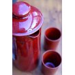 画像1: 日陶産業 陶泉作 清水焼 チャイナーマホー瓶 スカンセンシリーズいこいセット (1)