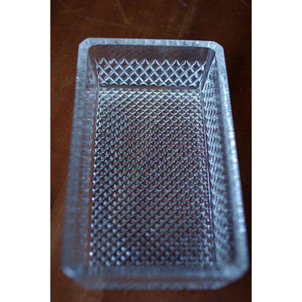 画像3: コシダクリスタル クリスタルガラス バターケース (3)