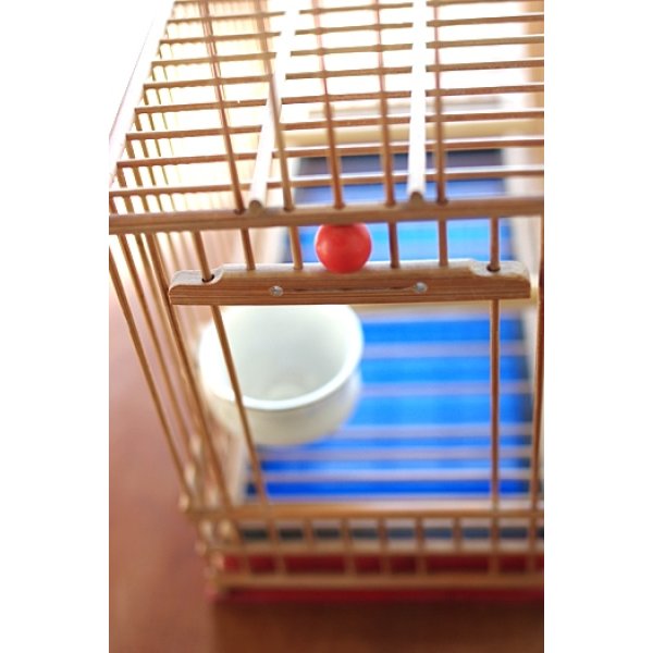 画像4: 鳥かご 竹籠 (4)