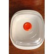 画像3: リスのメラミンウェア ユースコ 保存容器 オレンジ(大/小) (3)