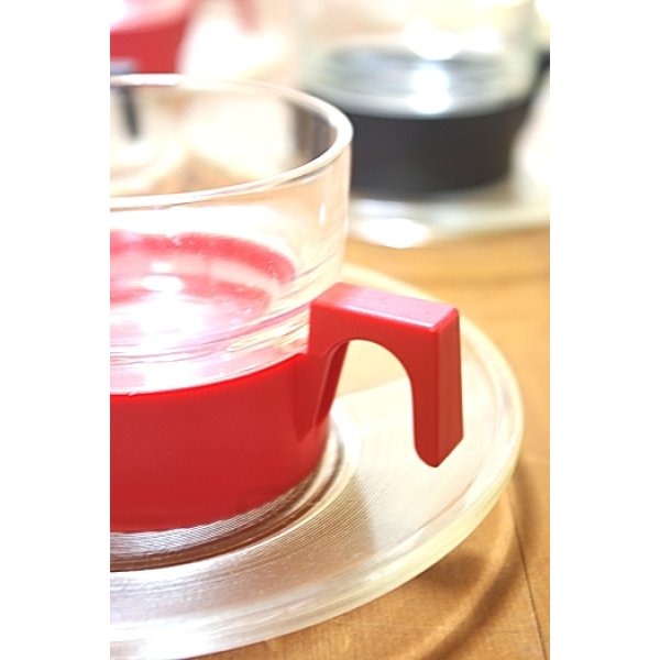 画像3: SHOWA耐熱GLASS 赤・白・黒SET (3)