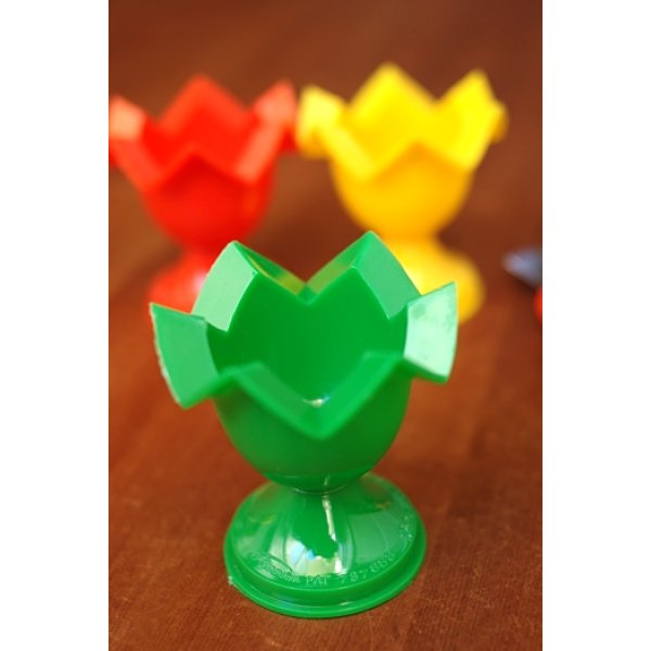 画像2: 卵花型切器(赤/緑/黄色) (2)