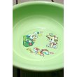 画像2: サンエイ(三栄) 黄緑色動物柄風呂桶 30cm (2)