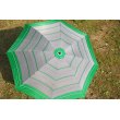 画像1: 折り畳み傘 緑ライン (1)