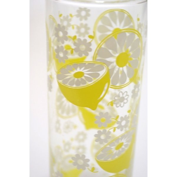 画像3: ガラスコップ レモン柄 (3)