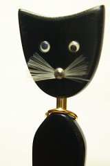 画像: 黒猫スリッパラック
