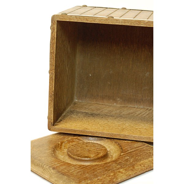 画像3: 保存容器  木製小麦粉箱 (3)