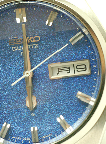 画像: アンティーク腕時計 セイコークォーツ(電池式) ブルー