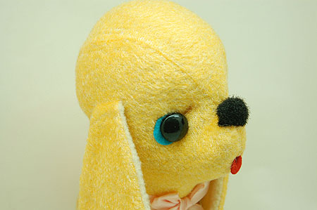 画像1: ぬいぐるみ 黄色犬 (1)