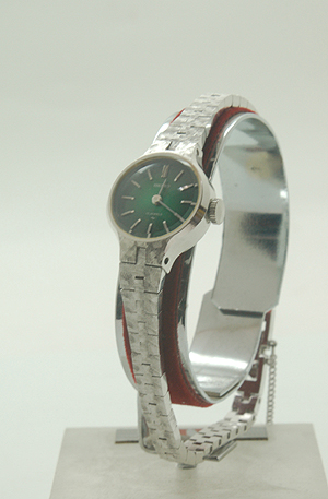 画像1: レディースアンティーク腕時計 セイコーSEIKOブレスレットBRA300 17石(手巻) (1)