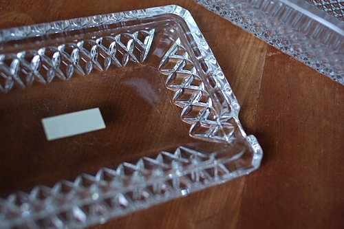 画像: コシダクリスタル クリスタルガラス バターケース