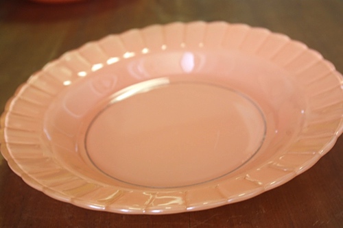 画像: カラーデュラレックス プレート（スープ皿）ピンク
