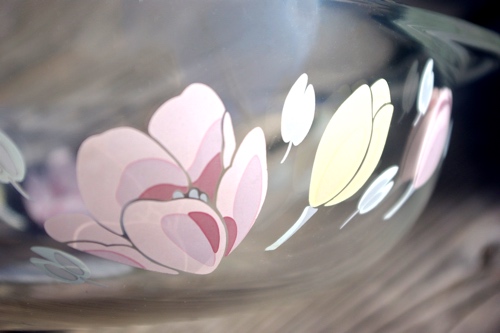 画像: waki パイレックス キャセロール  花柄20cm