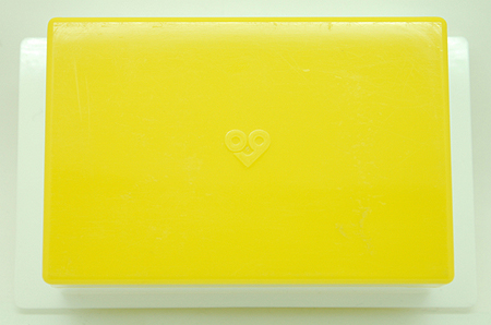 画像: 保存容器 大阪ガス 白×黄色