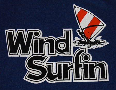 画像: T-シャツ　Wind Surfin紺