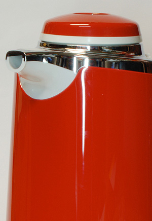画像1: 象印カラーポット 魔法瓶 赤 (1)