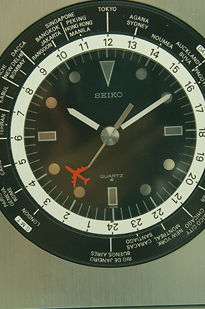 画像: SEIKO(セイコー)クオーツクロック 世界時計